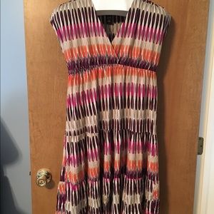 Knee length sun dress